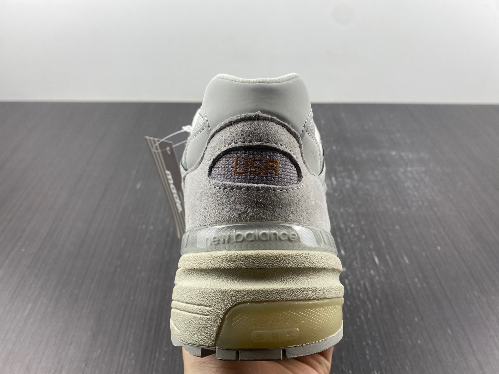 new Ba1an*e 992 white silver / nimbus cloud m992md