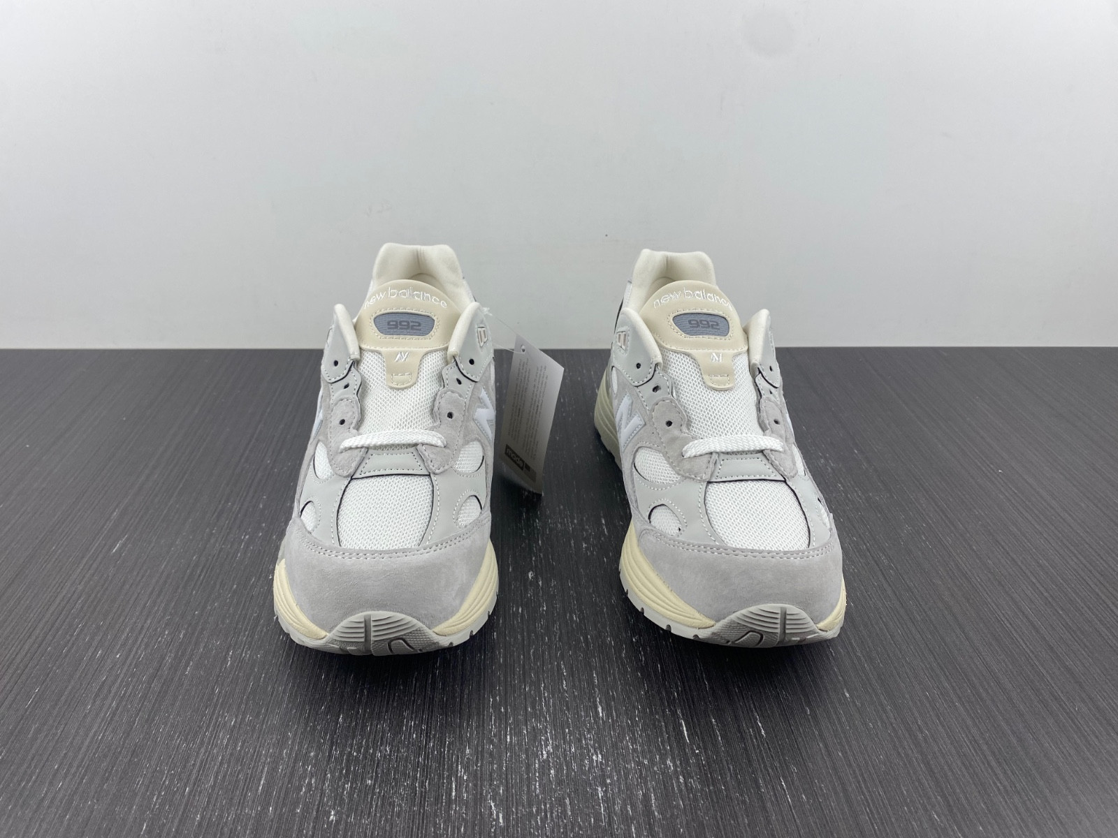 new Ba1an*e 992 white silver / nimbus cloud m992md