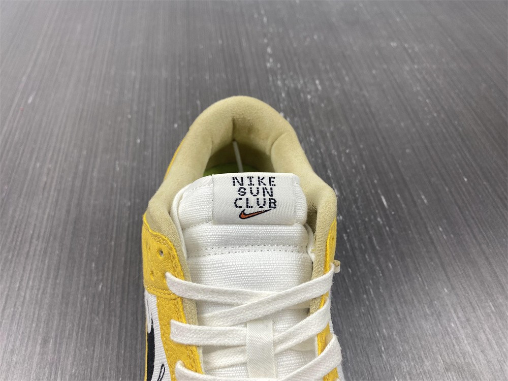 nike dunk low retro sun club wheat grass orange dv1681-100