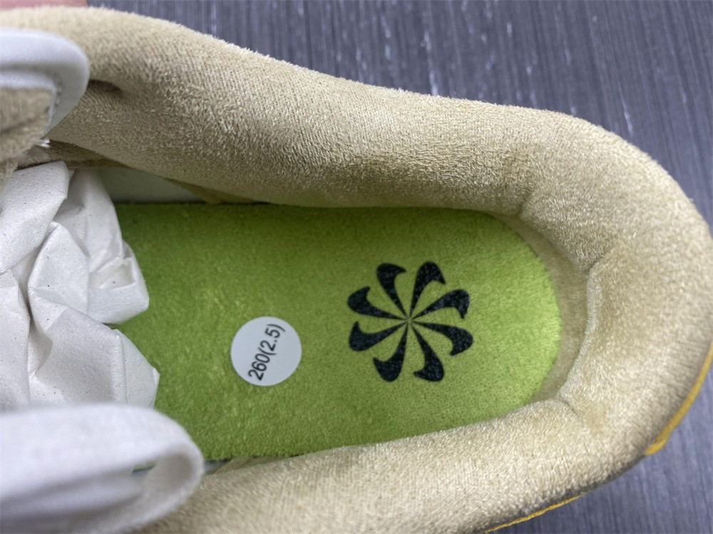 nike dunk low retro sun club wheat grass orange dv1681-100