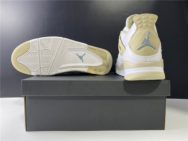 air jordan 4 gs linen aj4 487724-118