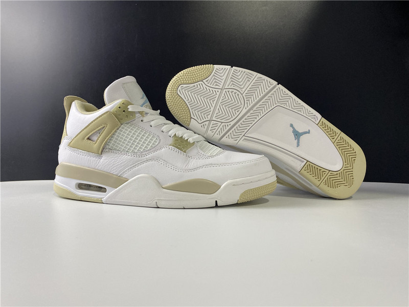 air jordan 4 gs linen aj4 487724-118