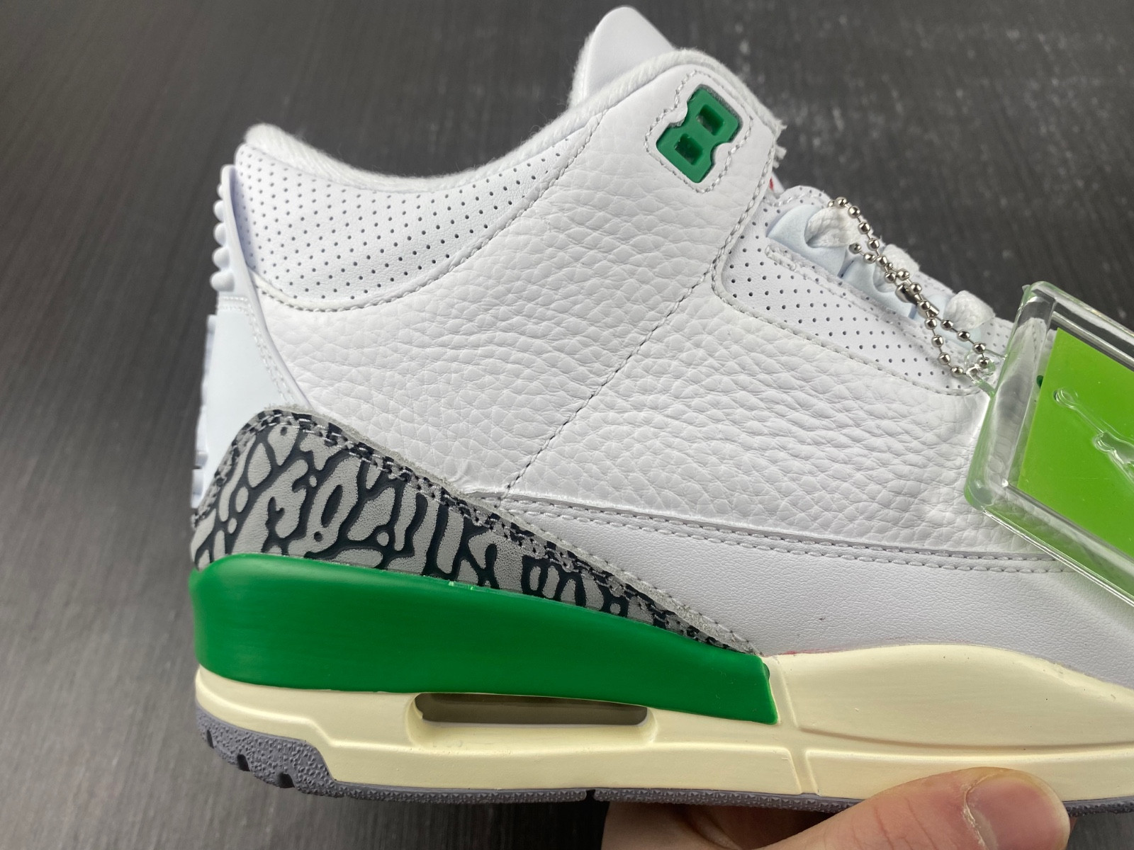 air jordan 3 lucky green wmns ck9246-136
