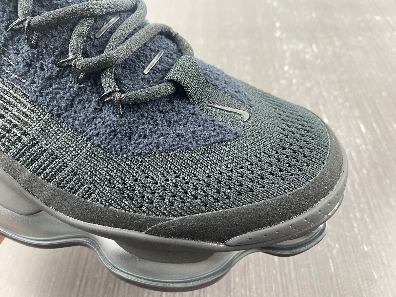 nike air max scorpion fk triple black (women