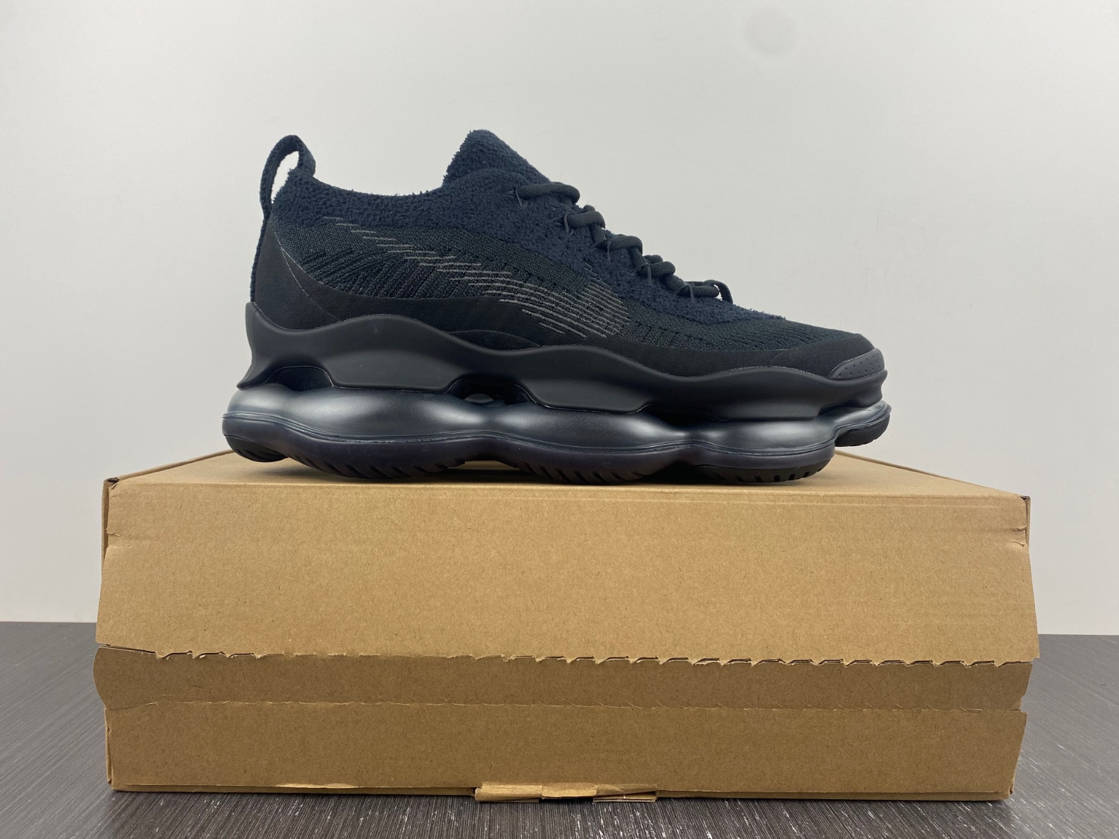nike air max scorpion fk triple black (women