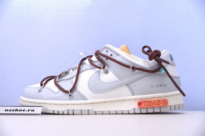 owt x dunk low ''lot 46 of 50'' - nike - dm1602 102