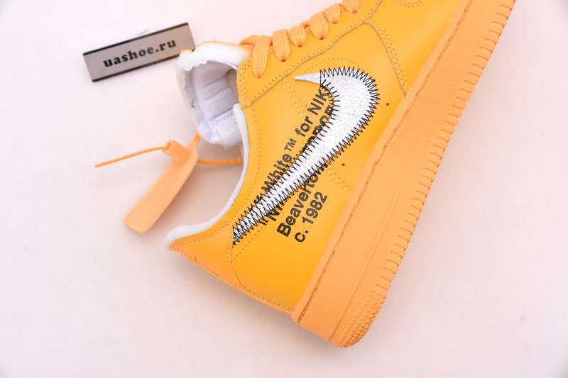 owt nike air force 1 low university gold dd1876-700