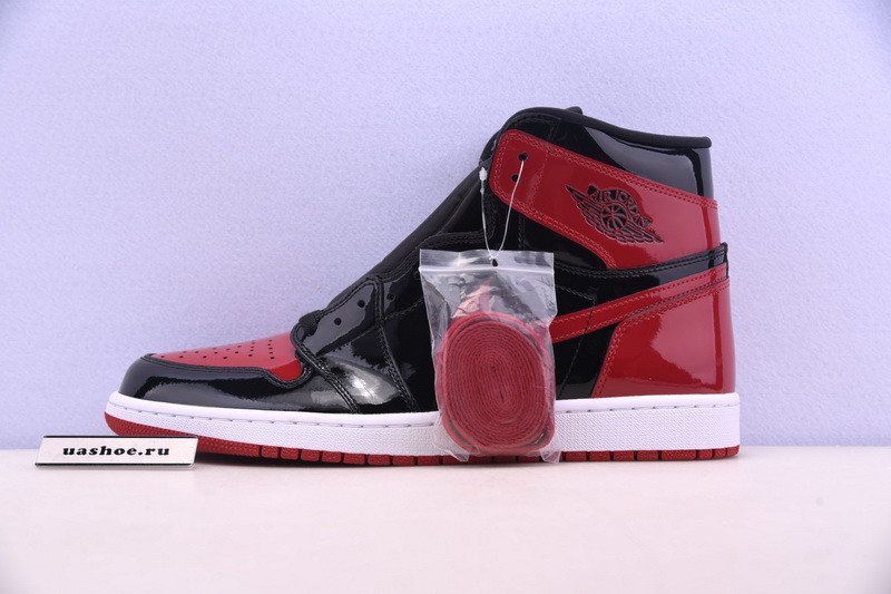 air jordan 1 bred patent leather 555088-063
