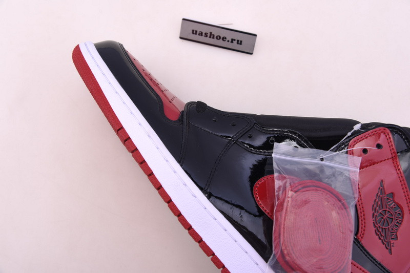 air jordan 1 bred patent leather 555088-063