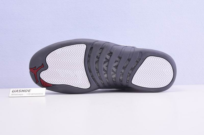 jordan 12 retro white dark grey (gs) 153265-160