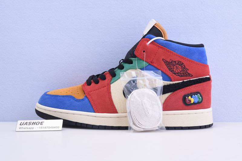 jordan 1 mid se fearless blue the great cu2805-100