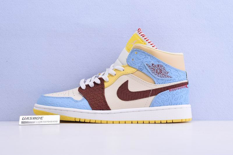 jordan 1 mid se fearless Ma1s0n chateau rouge cu2803-200