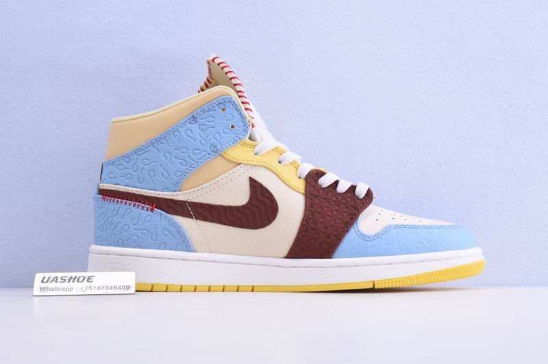 jordan 1 mid se fearless Ma1s0n chateau rouge cu2803-200