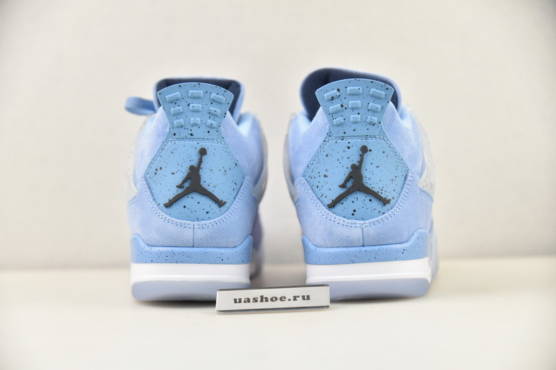 air jordan 4 retro unc 2019 pe sky blue aj4 1032070