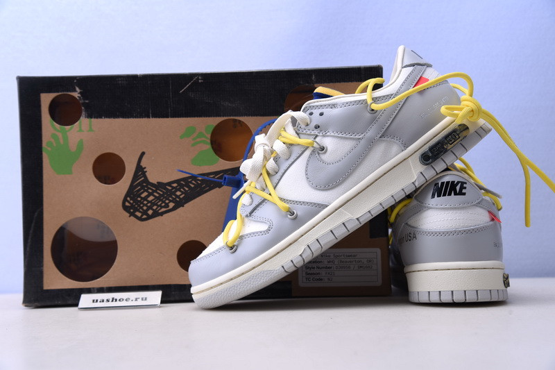 owt x nike dunk low "the 50" no.27 1-50 dm1602-120