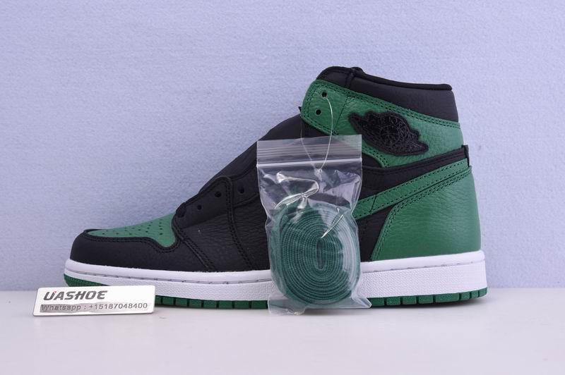 jordan 1 retro high pine green black 555088-030