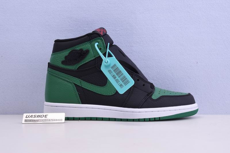 jordan 1 retro high pine green black 555088-030