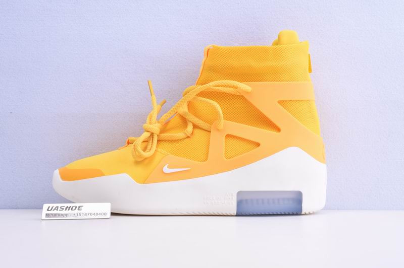 nike air fear of god 1 yellow ar4237-700