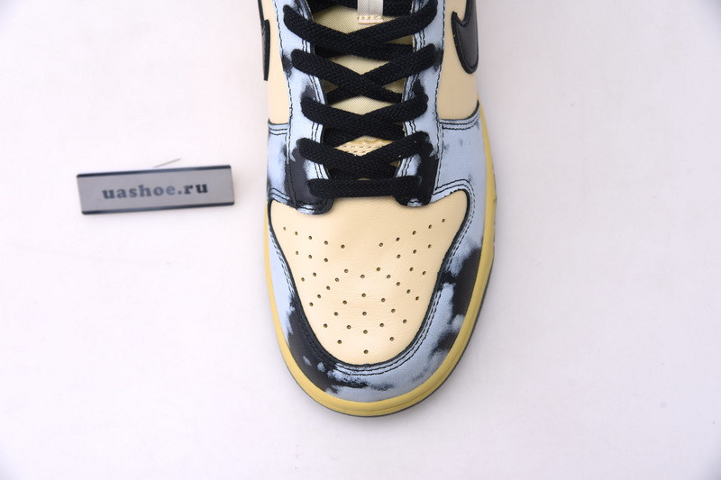 nike dunk high 1985 black acid wash - dd9404-700