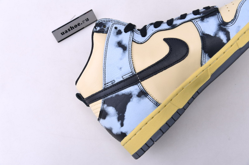 nike dunk high 1985 black acid wash - dd9404-700