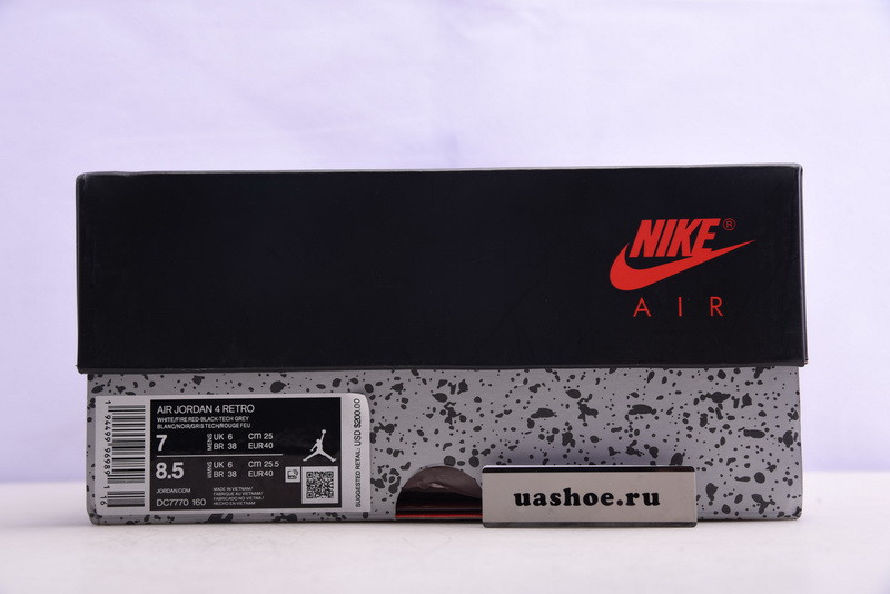 air jordan 4 “fire red” dc7770-160