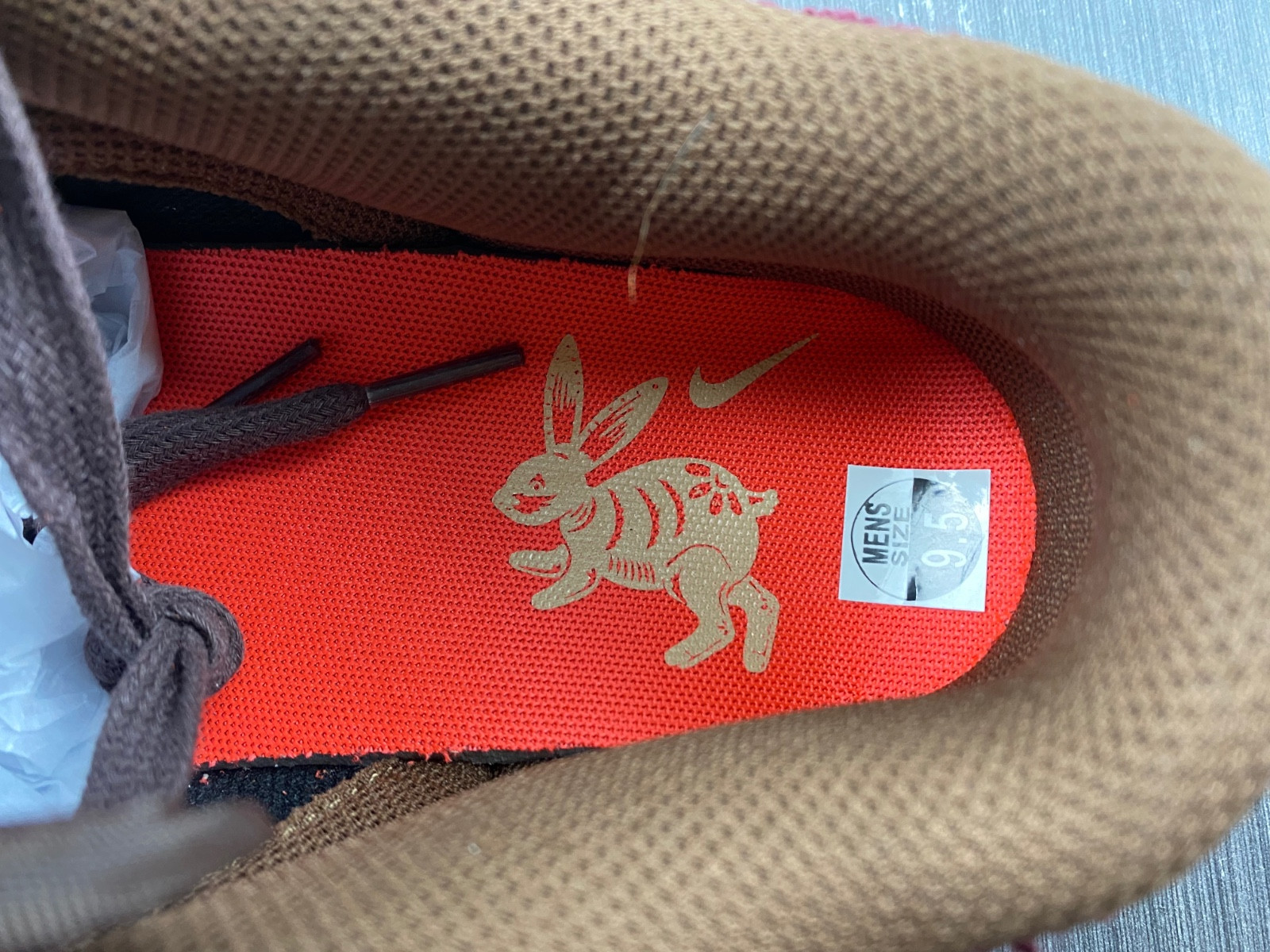 nike dunk low year of the rabbit orange fd4203-661