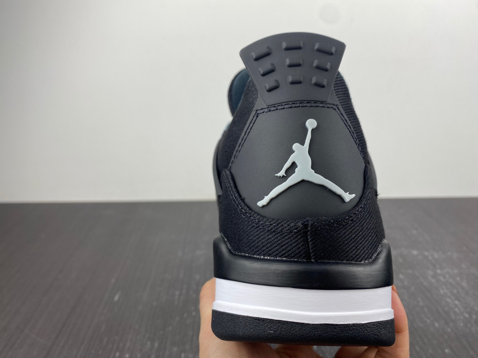 air jordan 4 black canvas dh7138-006