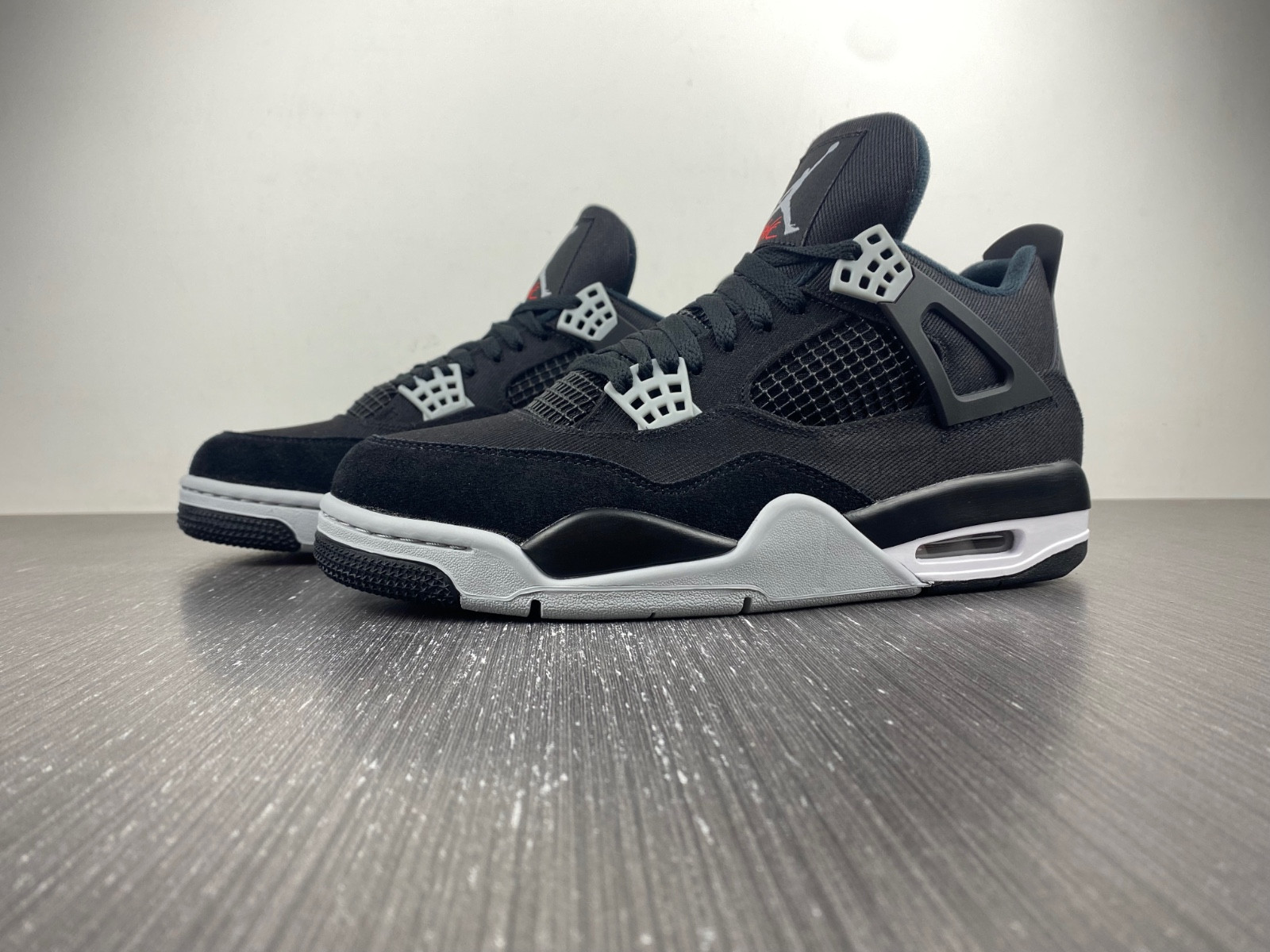 air jordan 4 black canvas dh7138-006