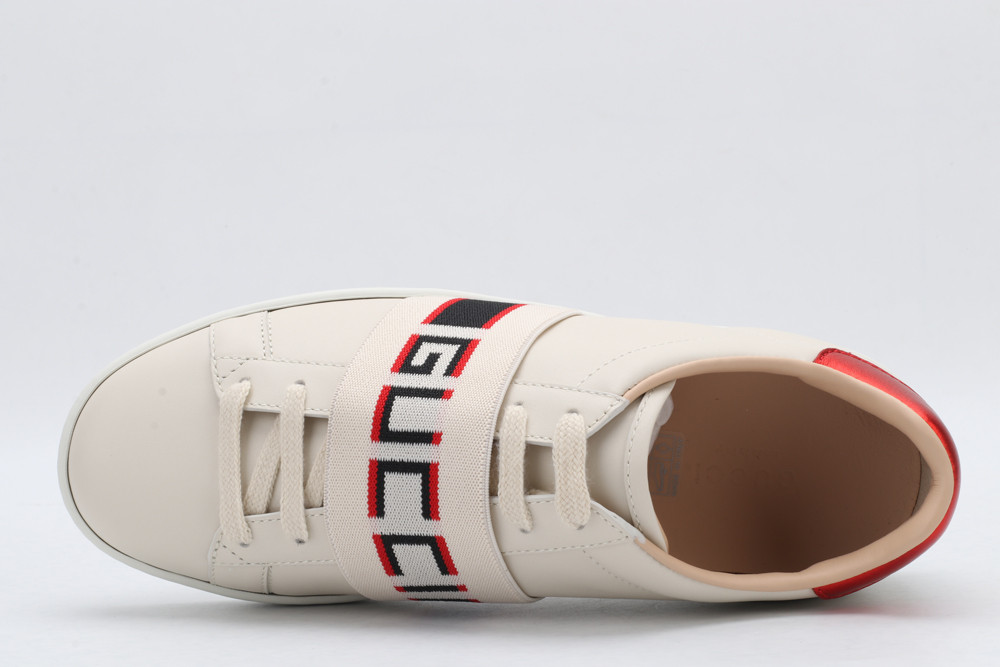 G*u*i low-top sneaker white with G*u*i