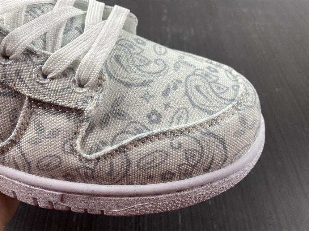 nike dunk low white paisley (w) - dj9955-100