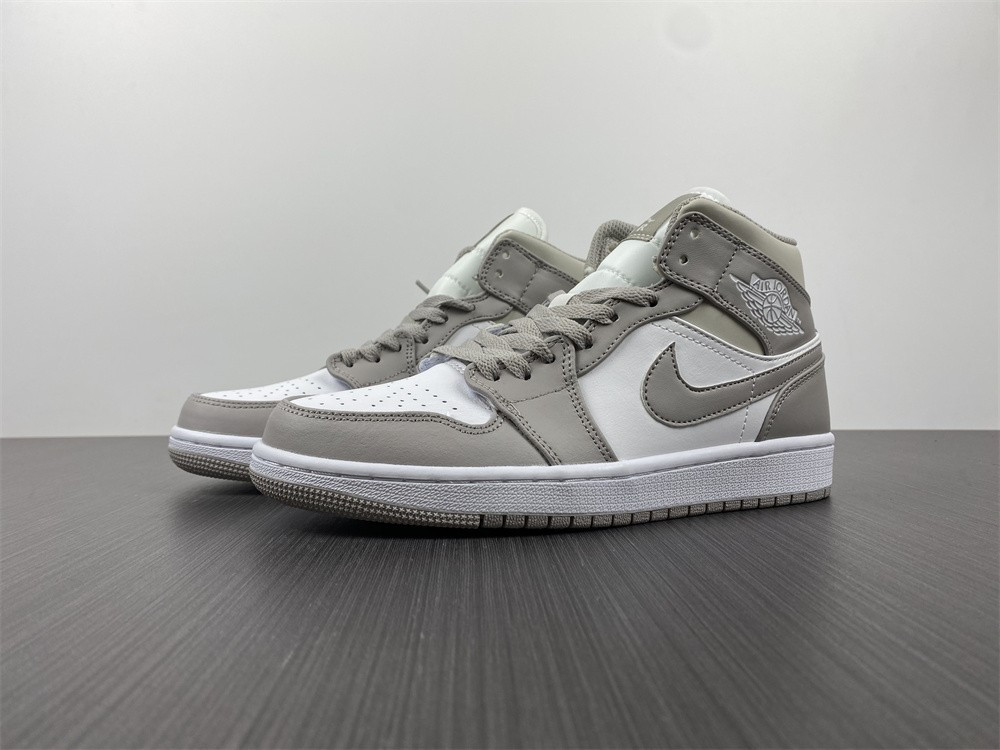 jordan 1 mid linen - 554724-082