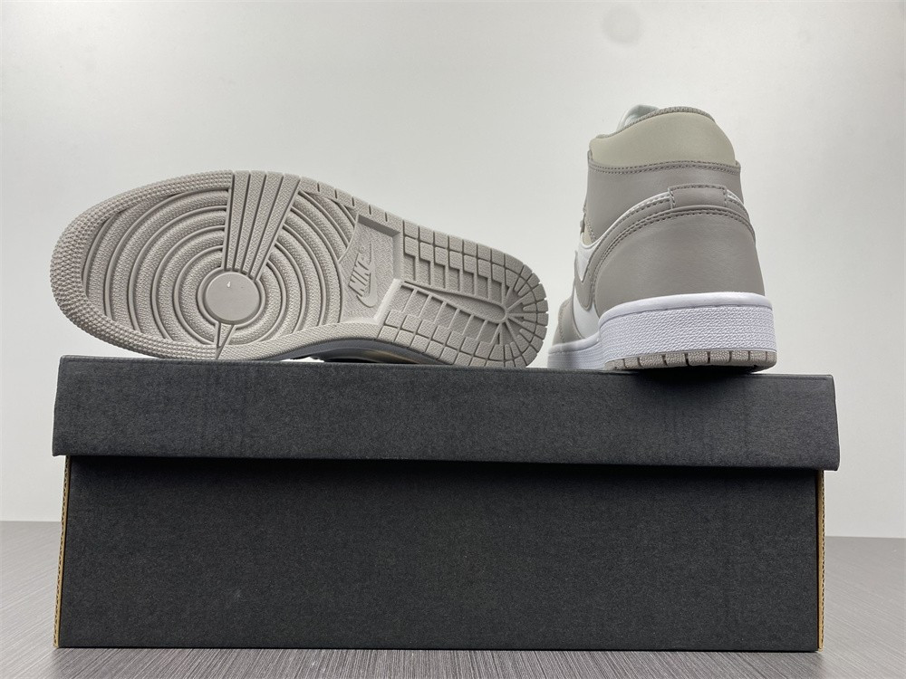 jordan 1 mid linen - 554724-082