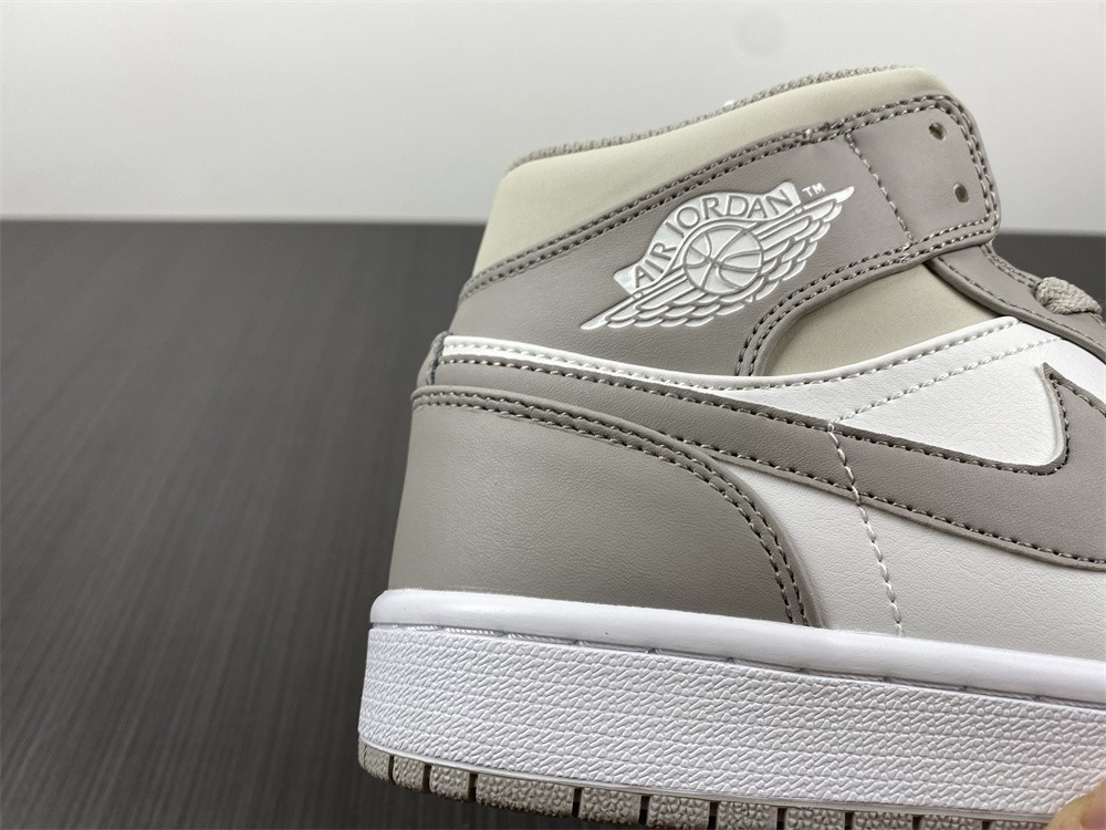 jordan 1 mid linen - 554724-082