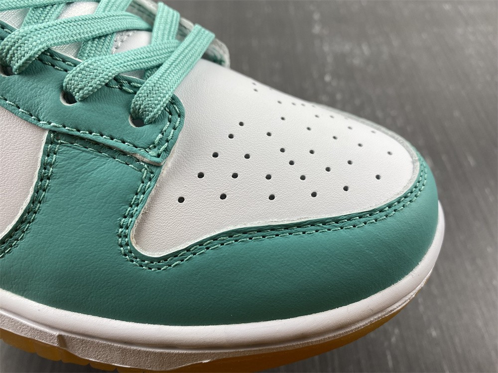 nike dunk low white turquoise (w) - dv2190-100