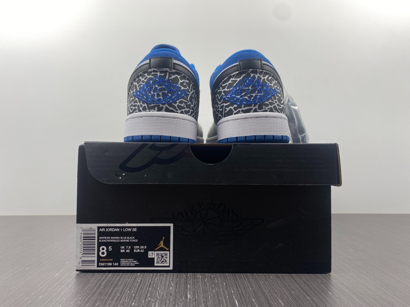 air jordan 1 low true blue dm1199-140