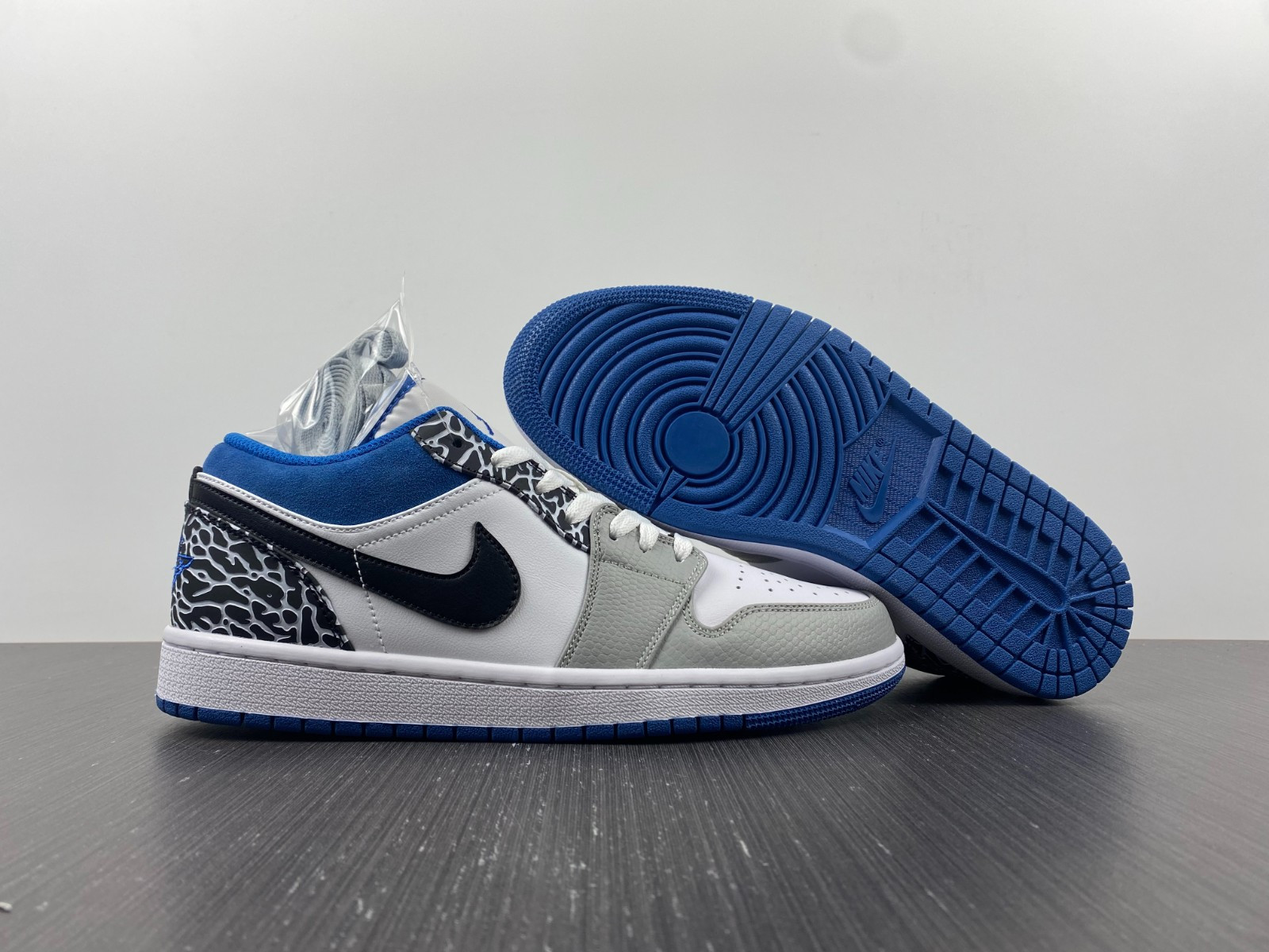 air jordan 1 low true blue dm1199-140