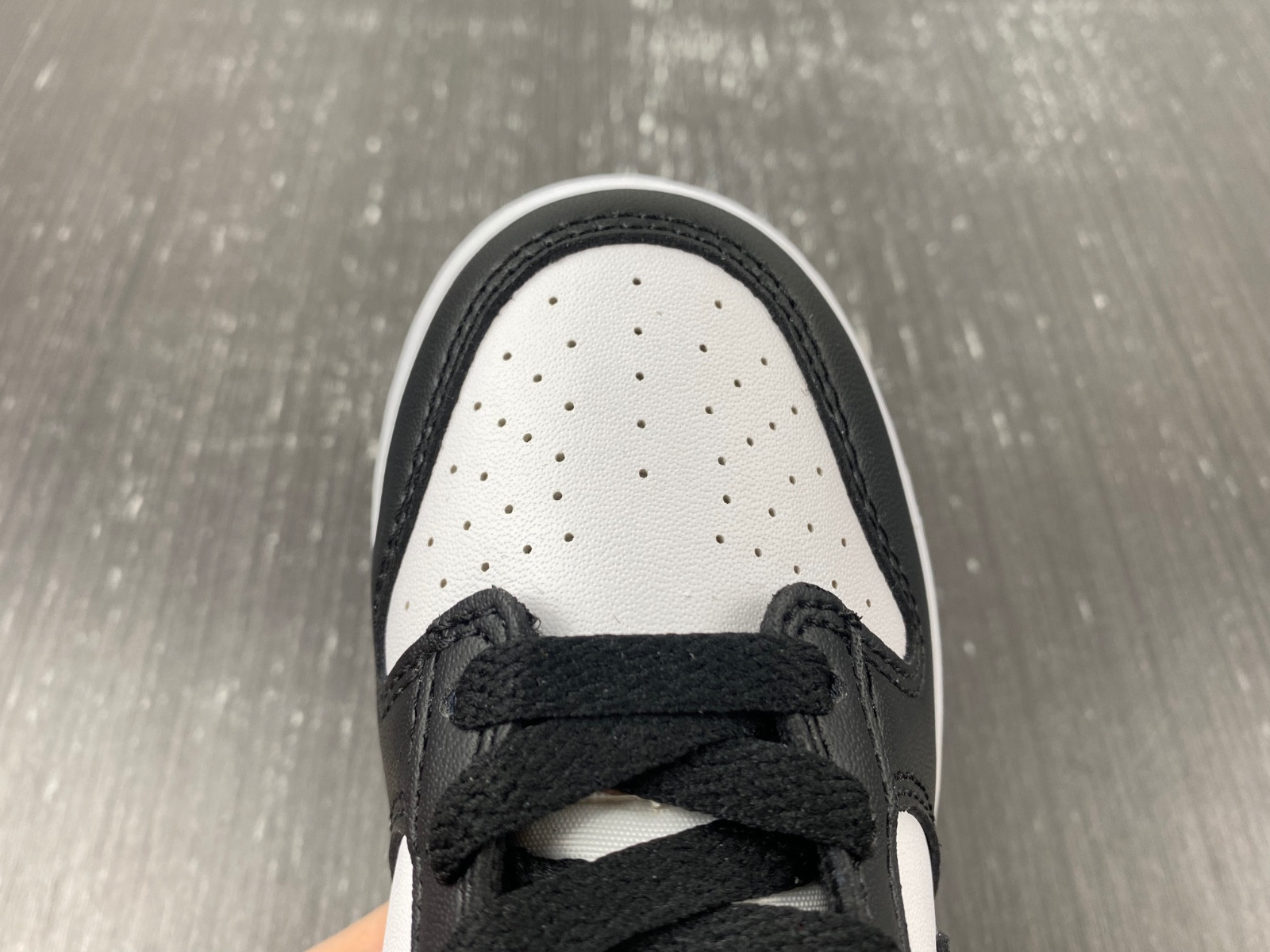 nike dunk low retro white black panda (2021) (ps) kids cw1588-100