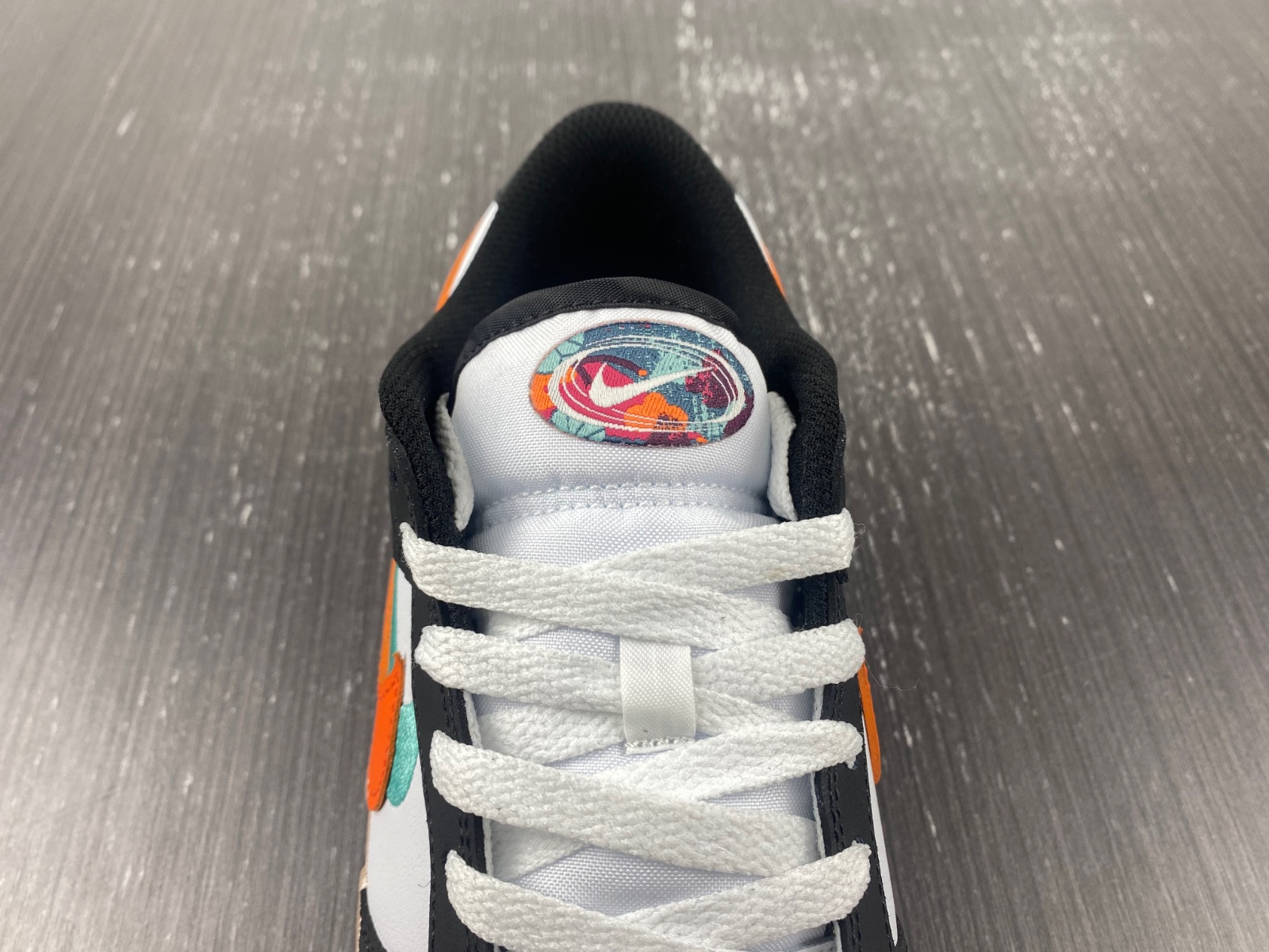 nike dunk low multiple swooshes white washed teal (w) fd4623-131