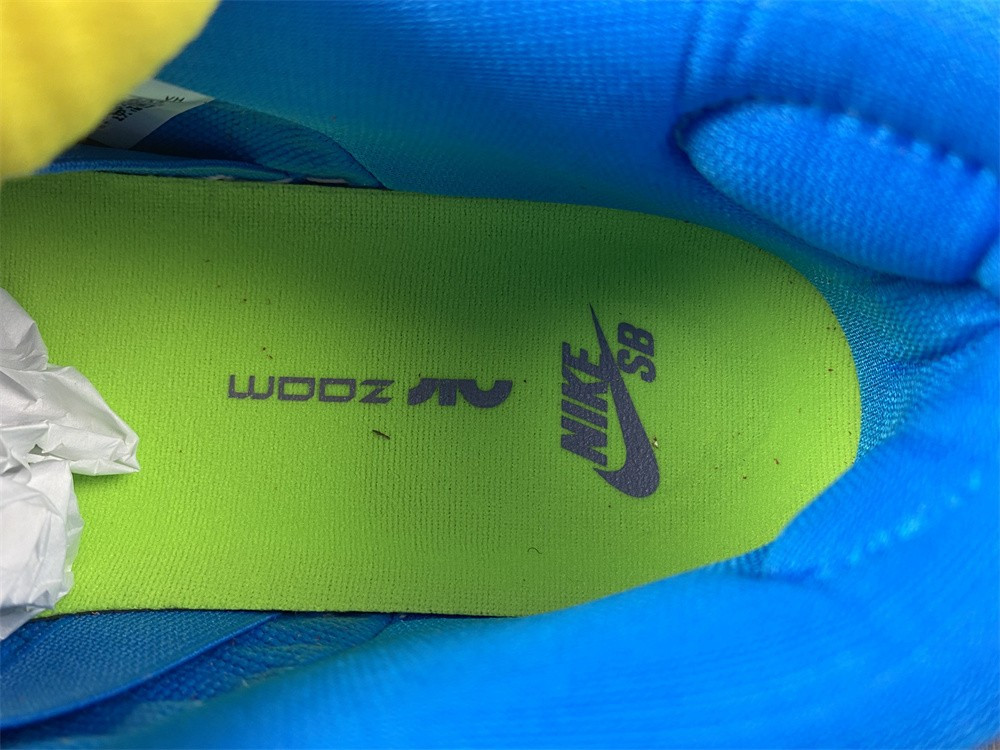 nike sb dunk low pro bart simpson - bq6817-602