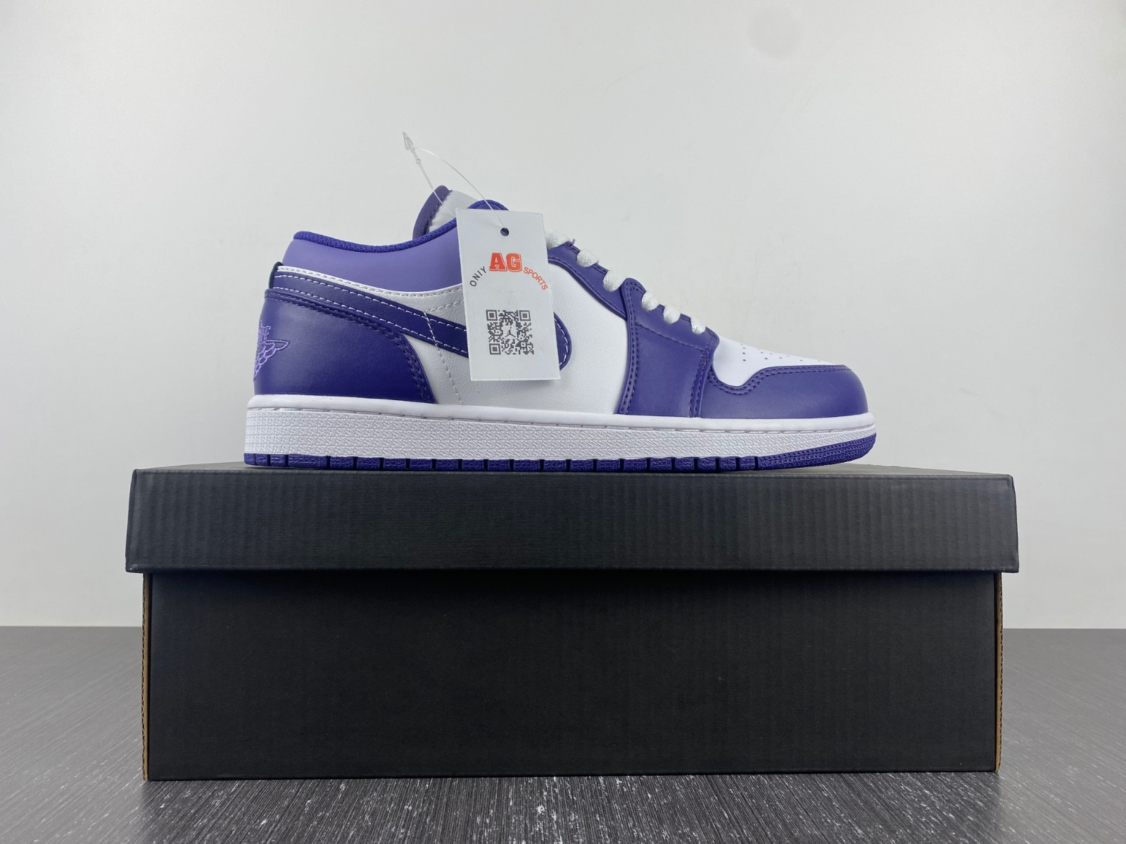 air jordan 1 low "purple" 553558-515