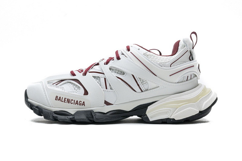 Ba*len*cia*ga track white with red line