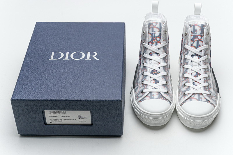 D*or b23 oblique high top sneaker