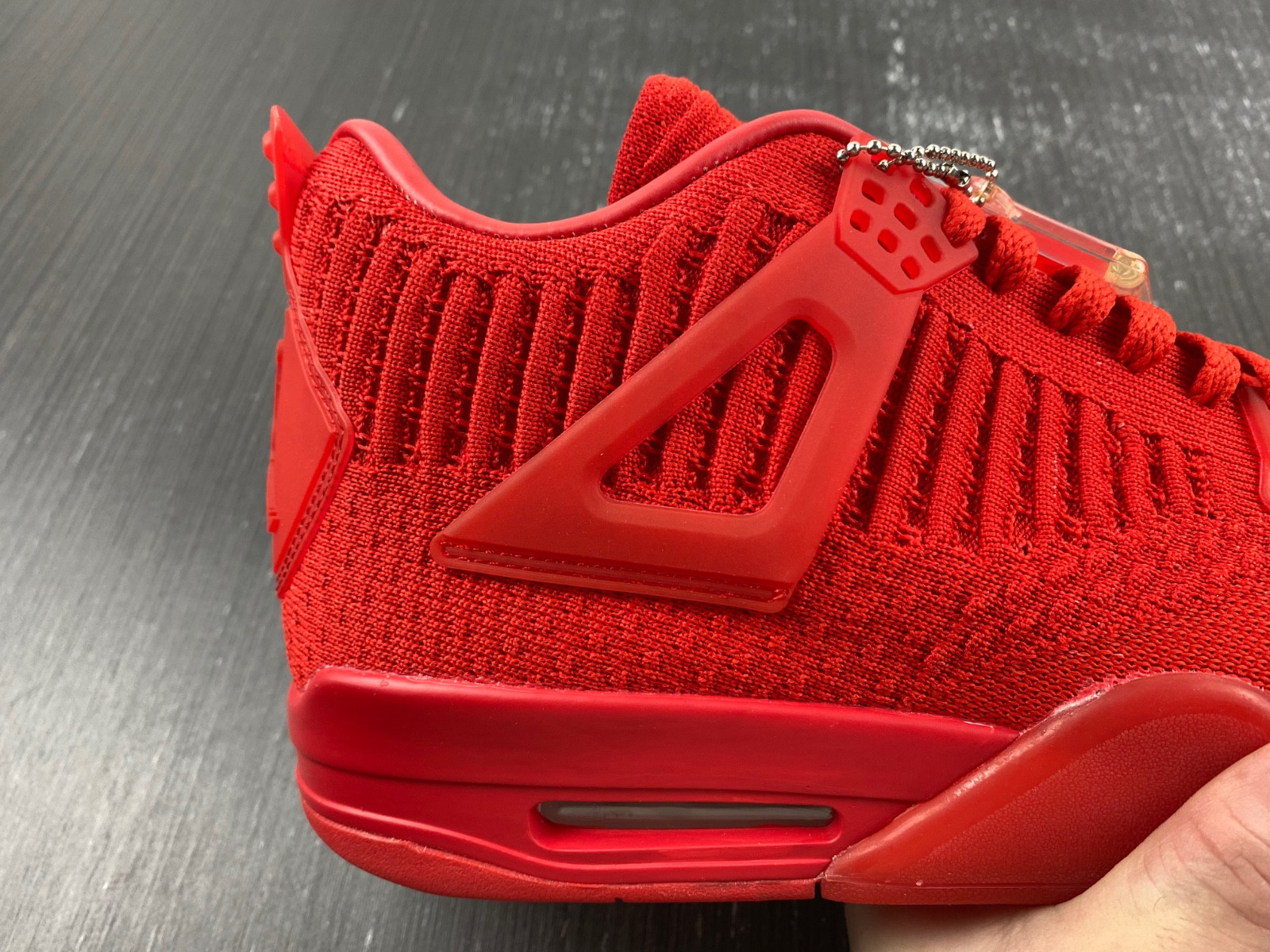 jordan 4 retro flyknit red - aq3559-600
