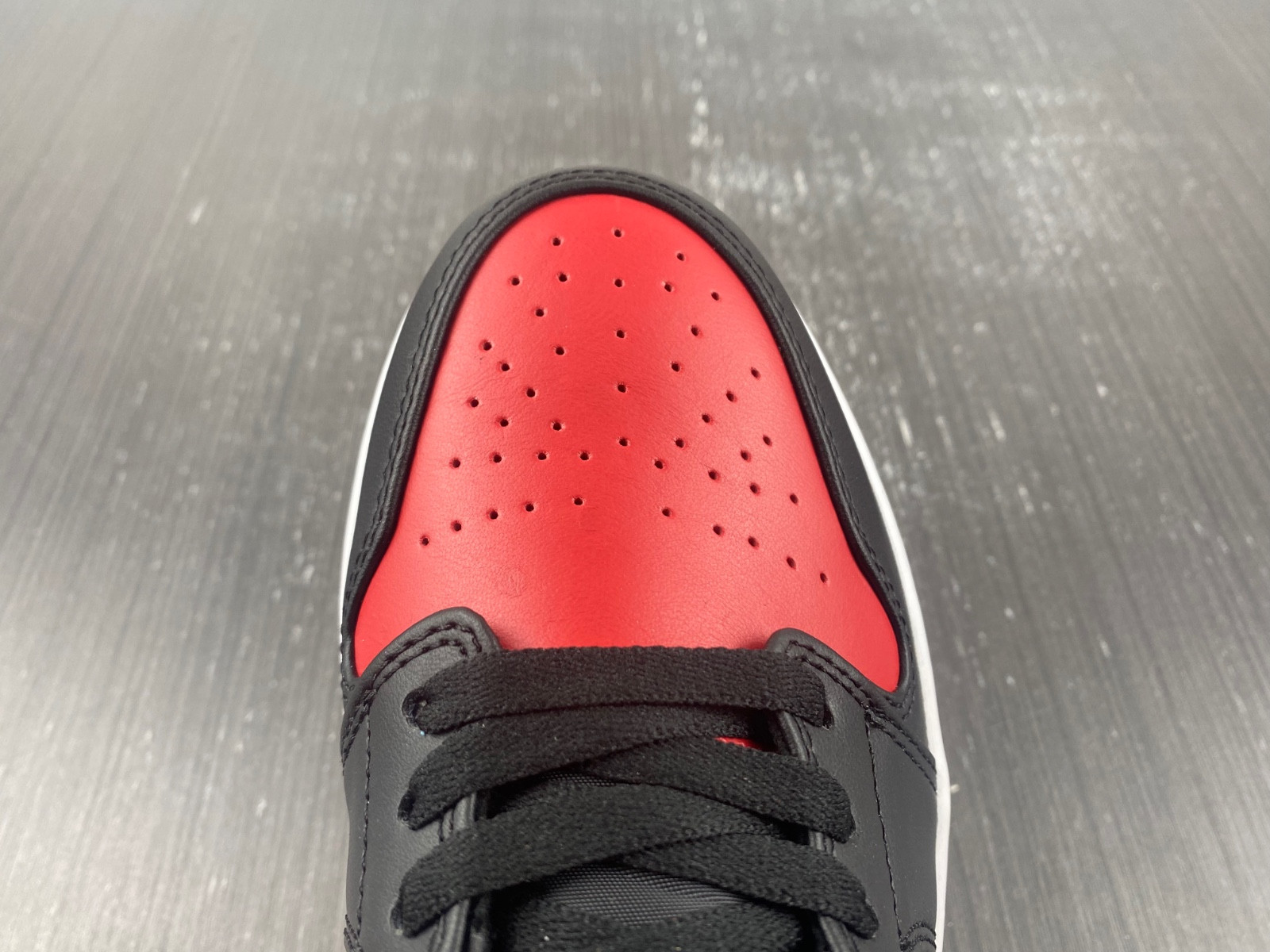 air jordan 1 low “alternate bred toe” 553558-066
