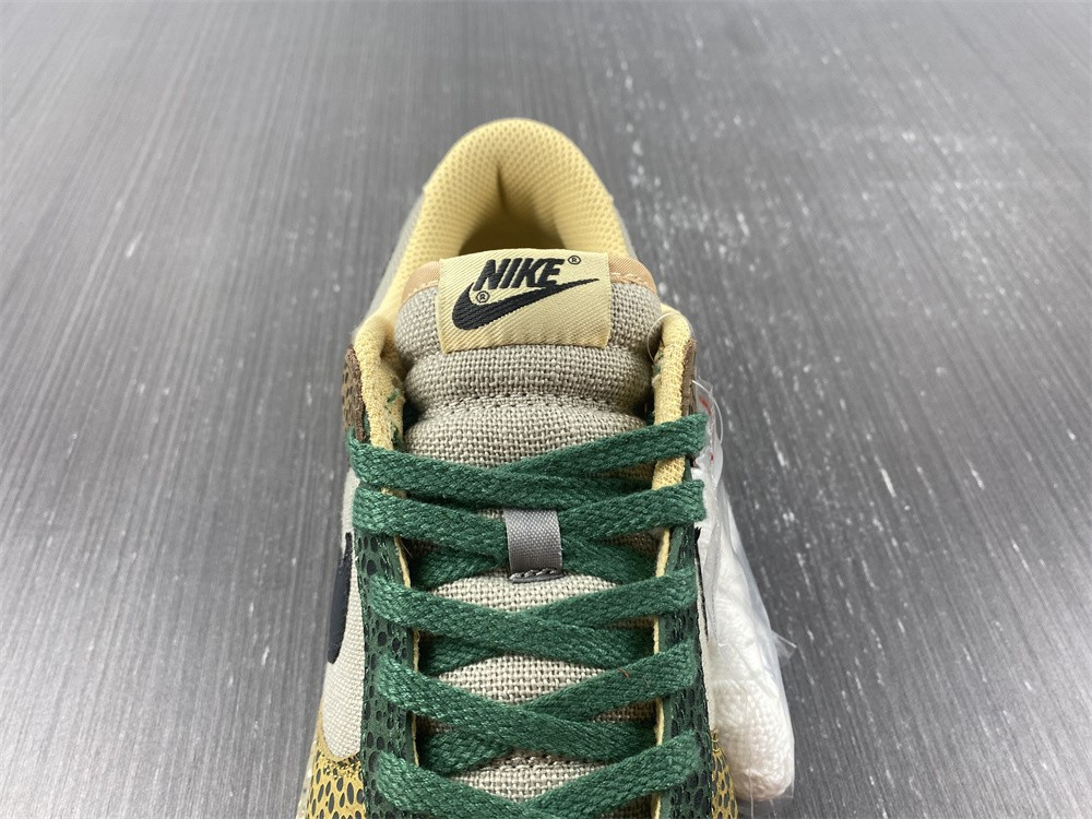 nike dunk low safari G01den moss - dx2654-200