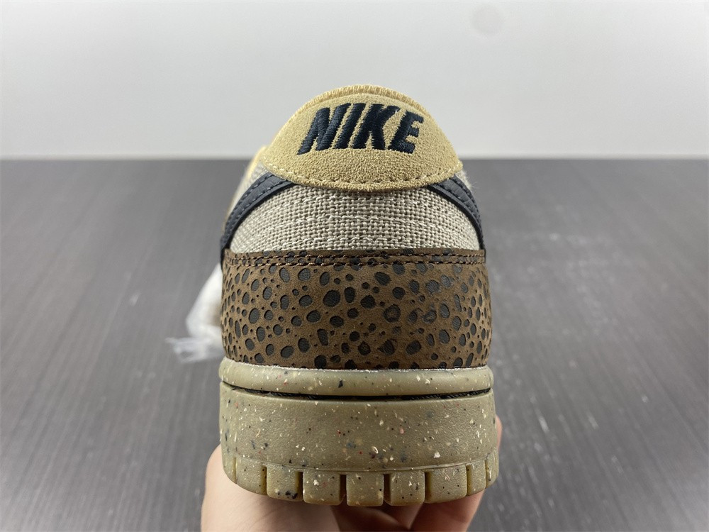 nike dunk low safari G01den moss - dx2654-200