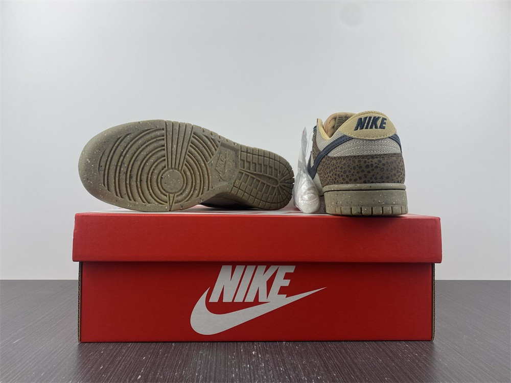 nike dunk low safari G01den moss - dx2654-200