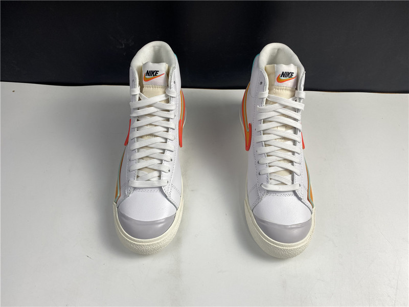 nike blazer mid 77 infinite kumquat (w) - dc1746-100
