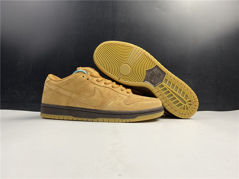 nike sb dunk low wheat mocha bq6817-204