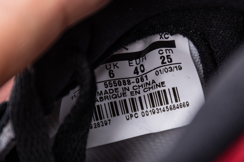 jordan 1 retro high black gym red 555088-061